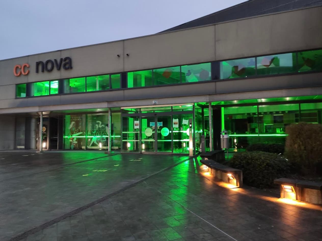 CC NOVA Theatre Hall backdrop