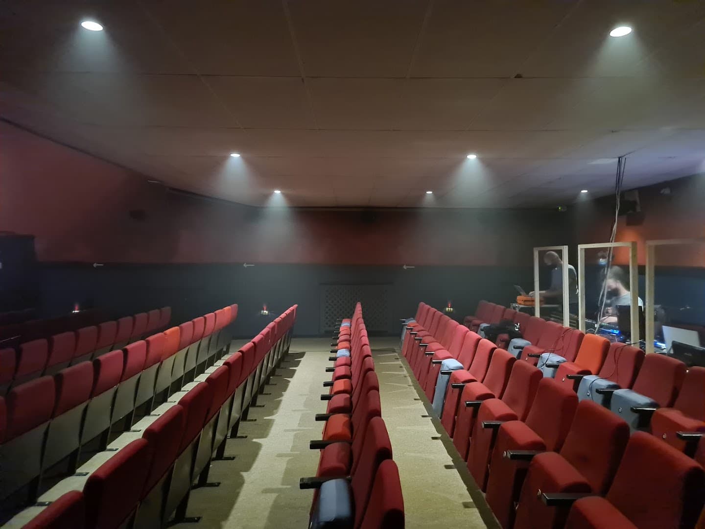 Hall Rhetorica backdrop