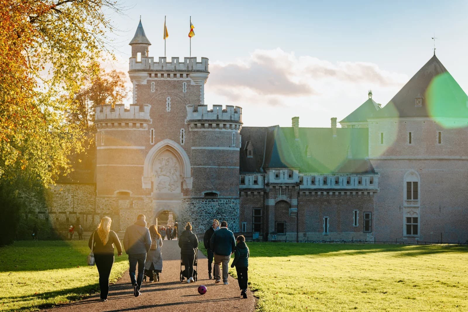 Kasteel van Gaasbeek backdrop