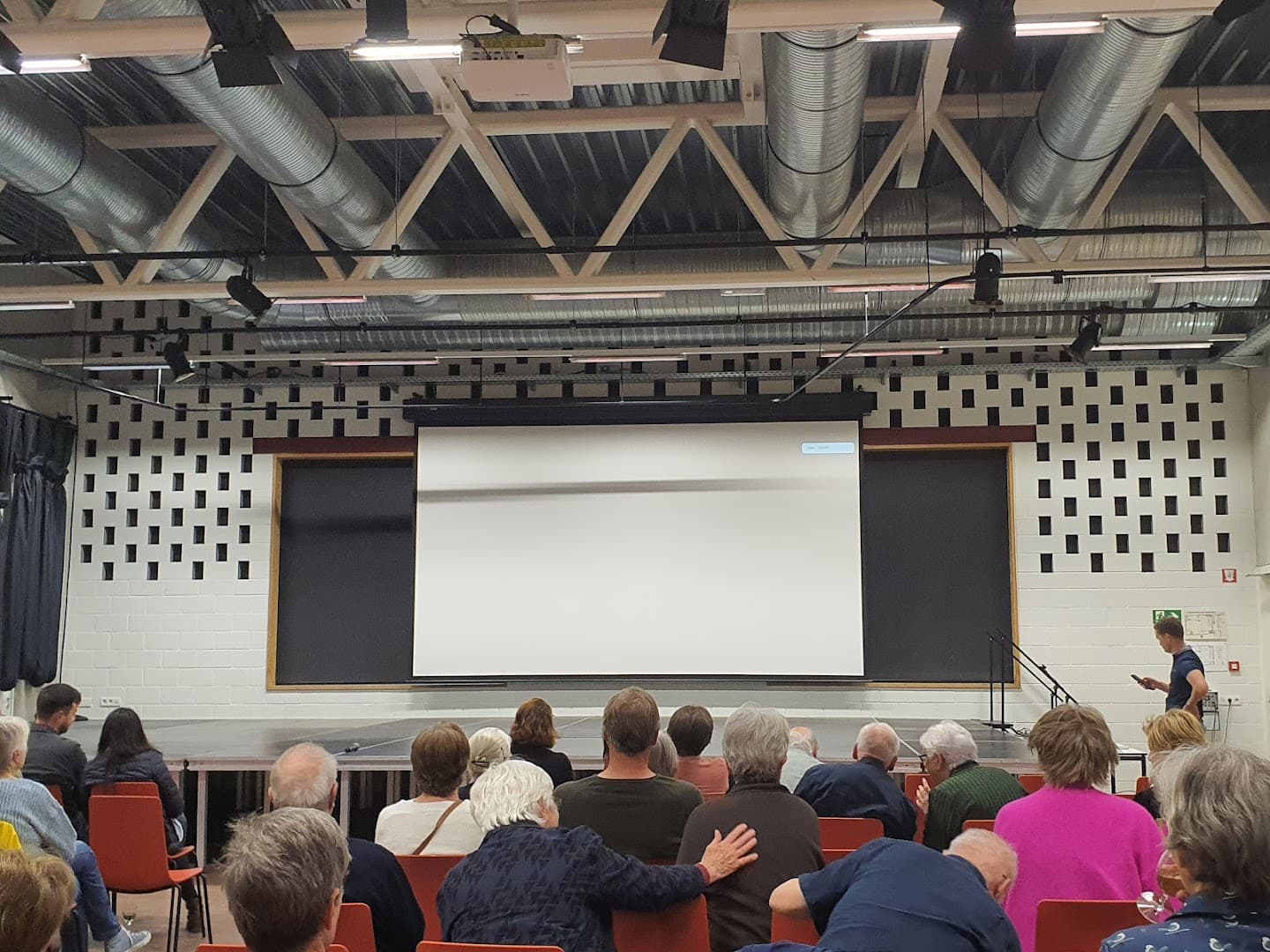 Gemeentelijke feestzaal Libbeke backdrop