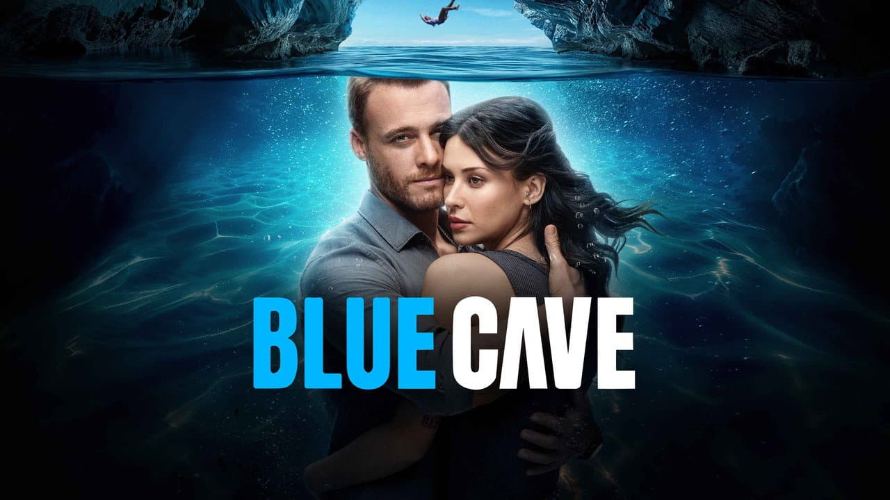 Blue Cave backdrop