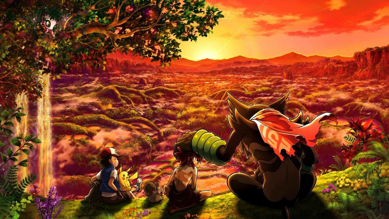 Pokémon de film: Geheimen van de jungle backdrop
