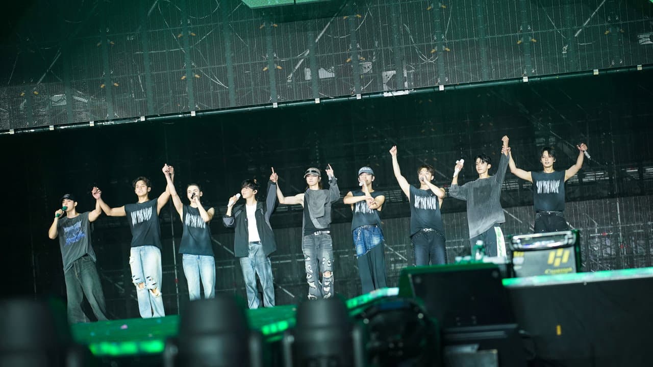 SEVENTEEN WORLD TOUR 'NEW_' backdrop