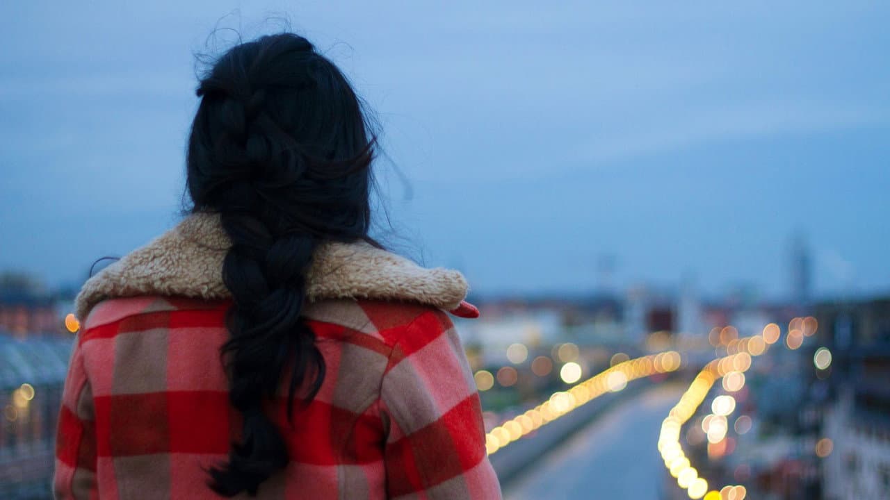 The virgin and child backdrop