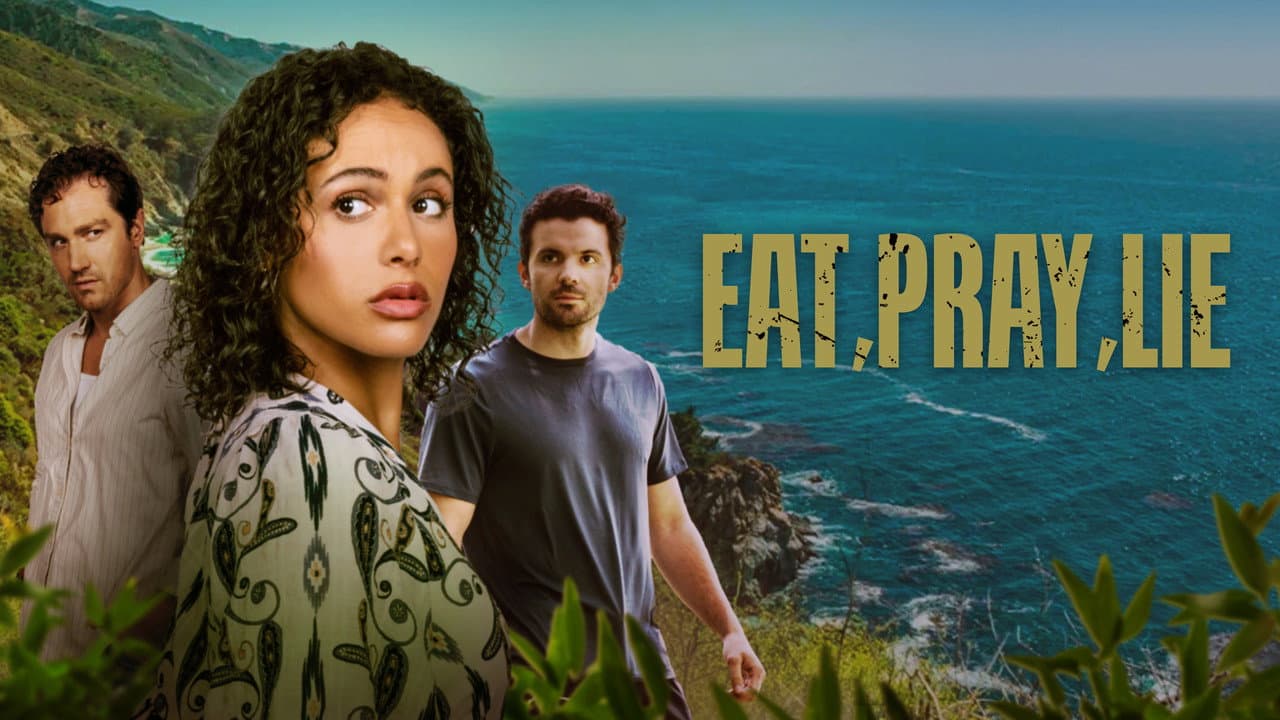 Eat, Pray, Lie backdrop