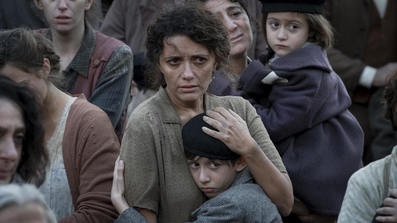 The Children's Train backdrop