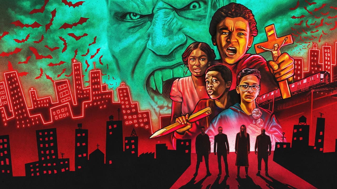 Vampires vs. the Bronx backdrop