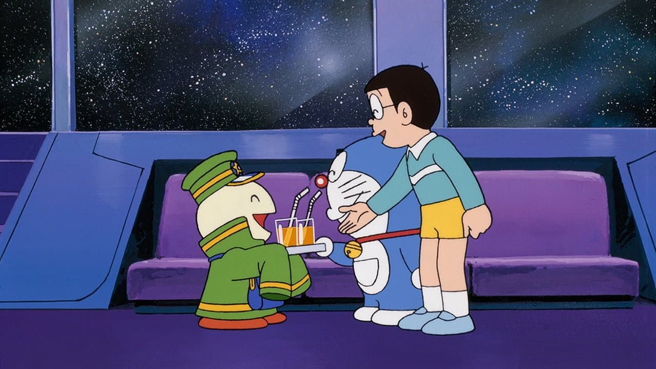Doraemon: Nobita en de Galaxy Super-express backdrop