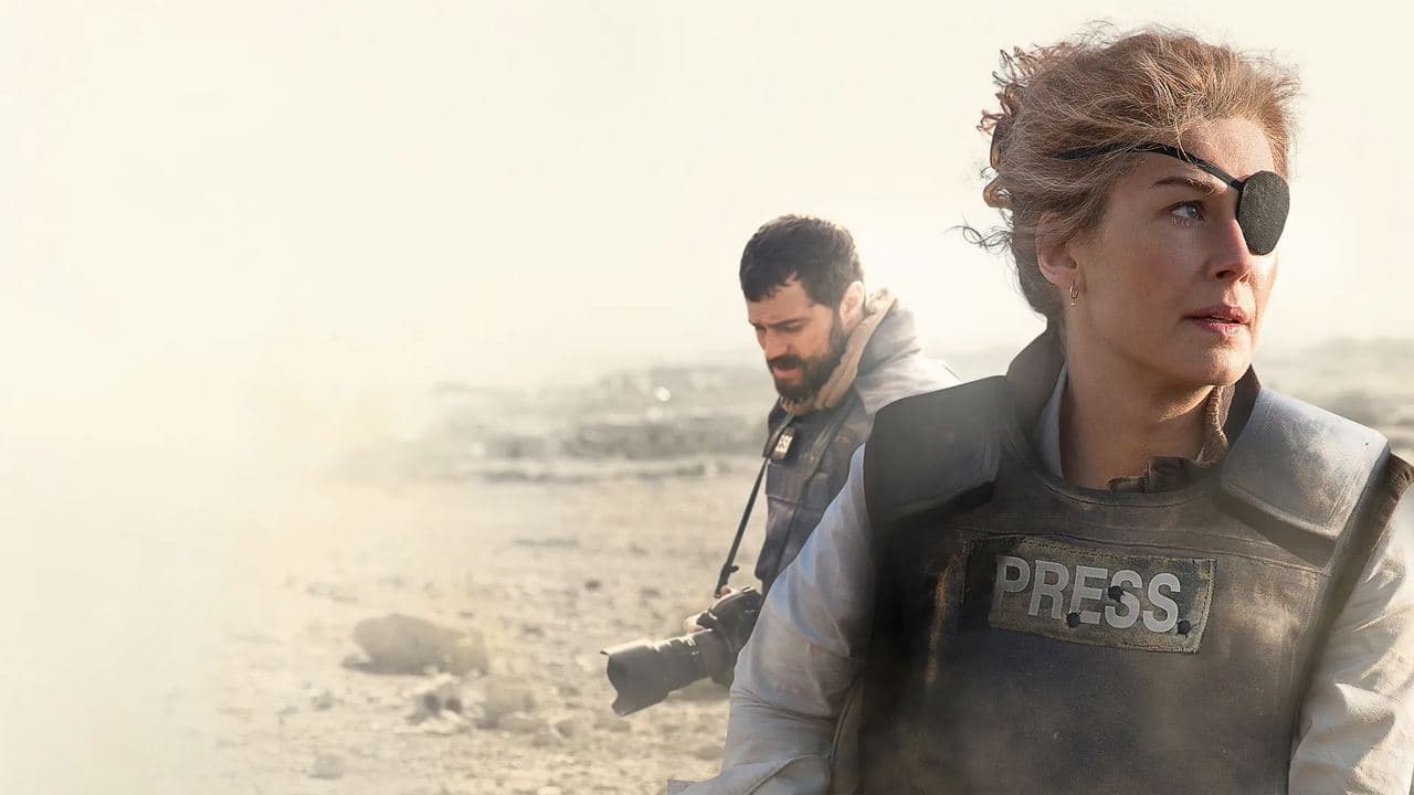 A Private War backdrop