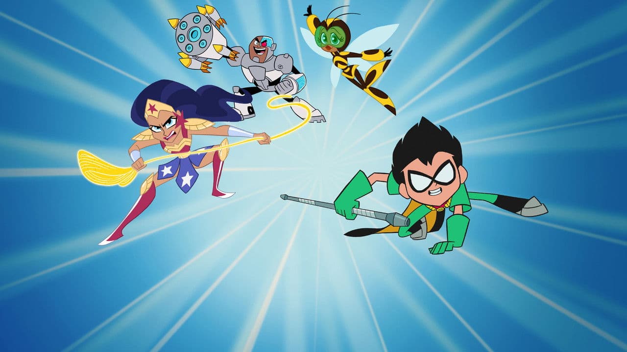 Teen Titans Go! & DC Super Hero Girls: Mayhem in the Multiverse backdrop