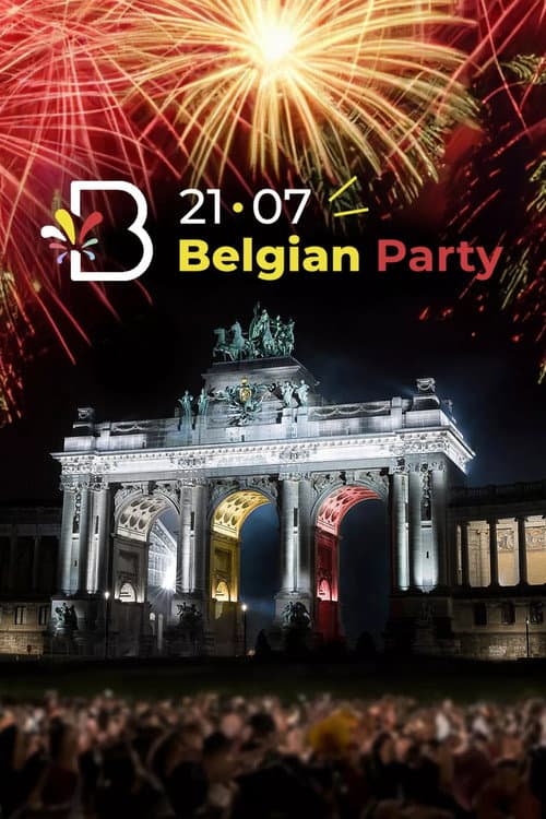 21 juli 2025: Belgian Party poster