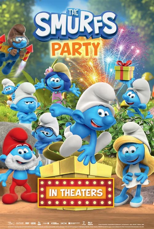 De Smurfen Party poster