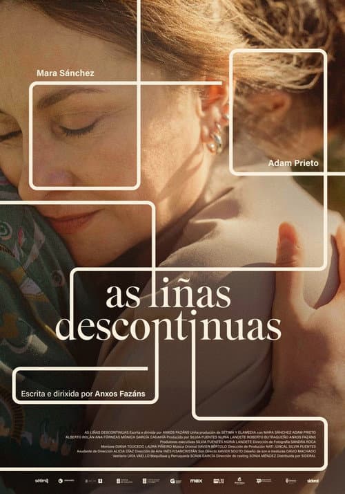 As liñas descontinuas poster