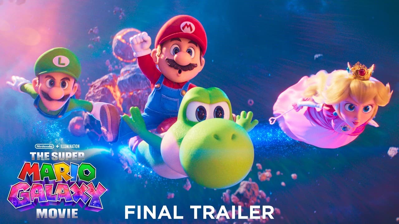 The Super Mario Galaxy Movie trailer thumbnail