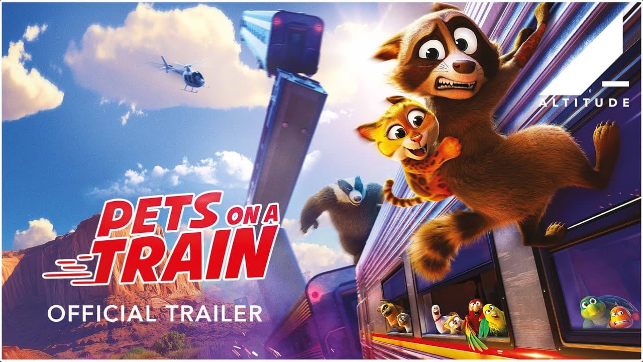Pets on a Train trailer thumbnail