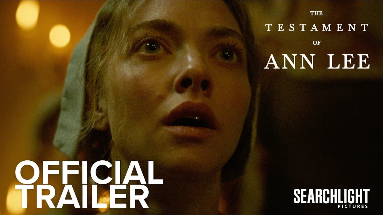 The Testament of Ann Lee trailer thumbnail