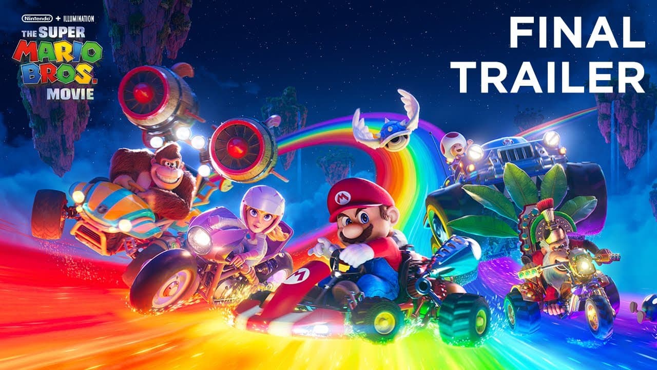 The Super Mario Bros. Movie trailer thumbnail
