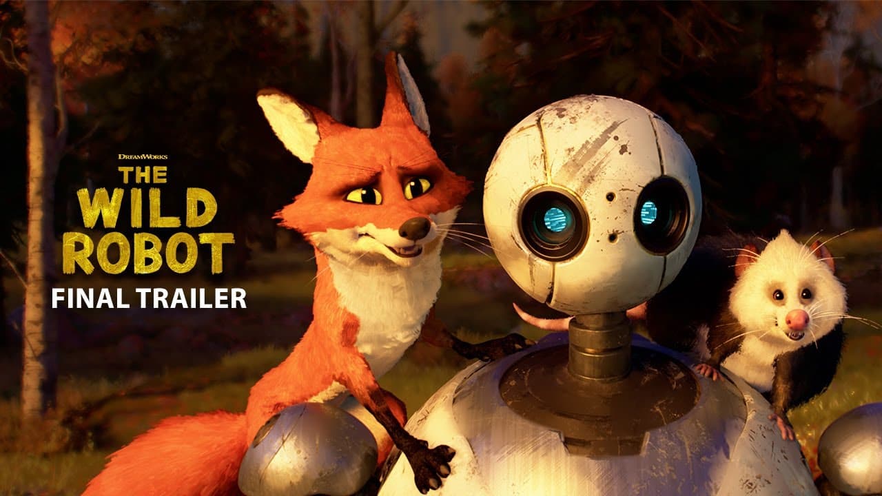 The Wild Robot trailer thumbnail