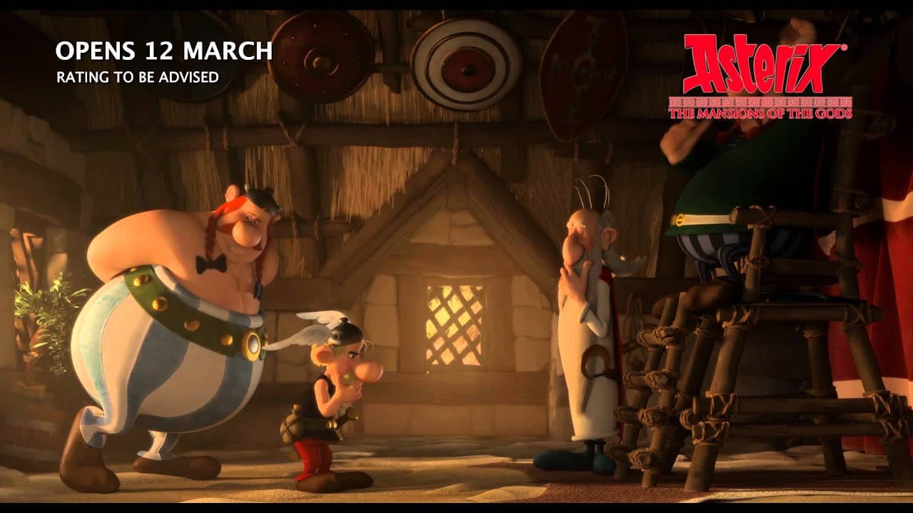 Asterix: The Mansions of the Gods trailer thumbnail