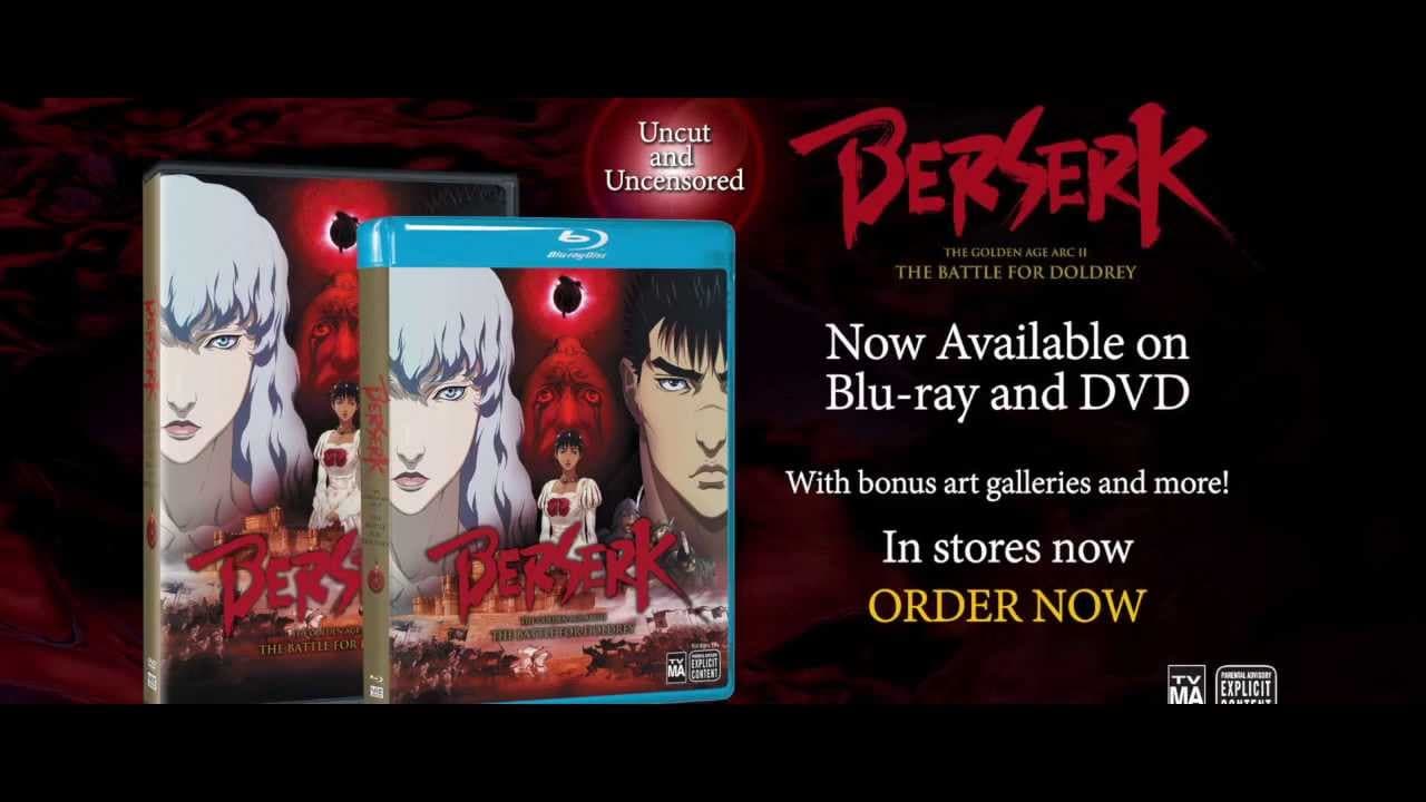 Berserk: The Golden Age Arc II - The Battle for Doldrey trailer thumbnail